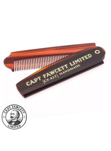 Bioplastic Folding Pocket Beard Comb (CF.82T)